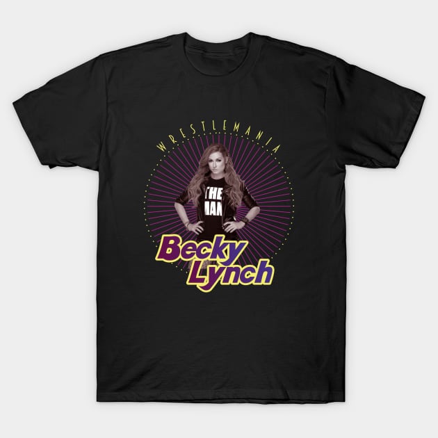 becky lynch T-Shirt by mapasakehh